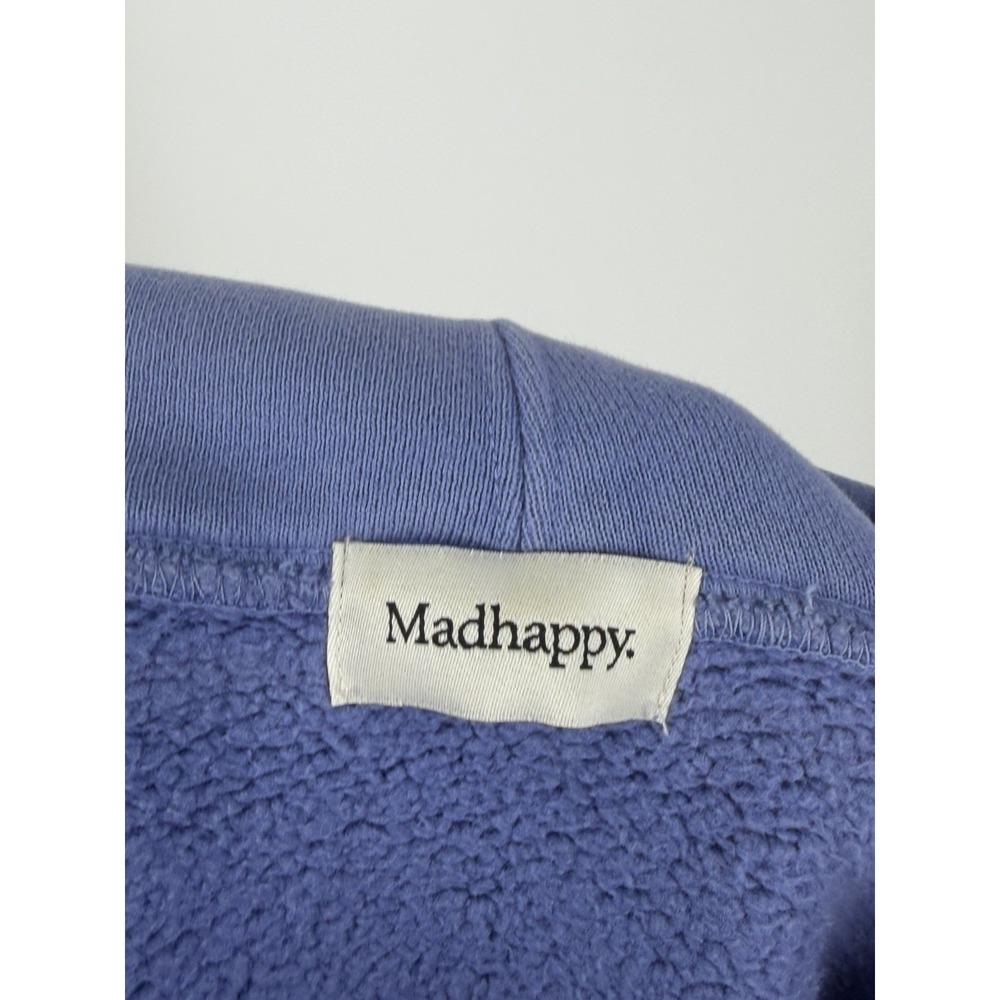 Madhappy Hoodie Womens XS Purple Lavender So Sorry No Wifi Graphic Streetwear - Picture 2 of 10